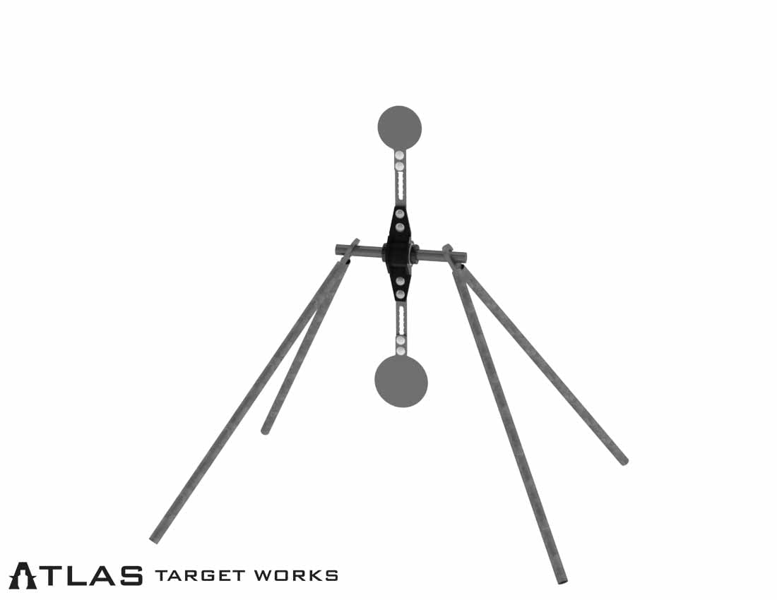 Rimfire Spinner Target - Circles