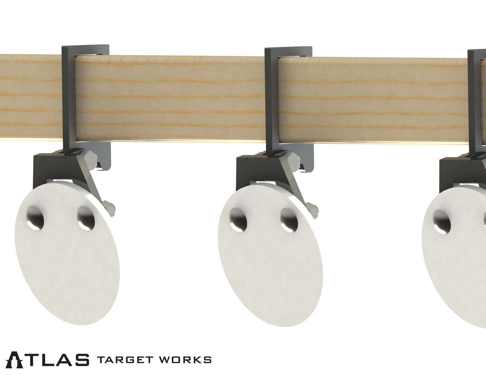 ar500 plate rack setup for rifle