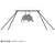ar500 armadillo steel target-on double hook gong hanger kit