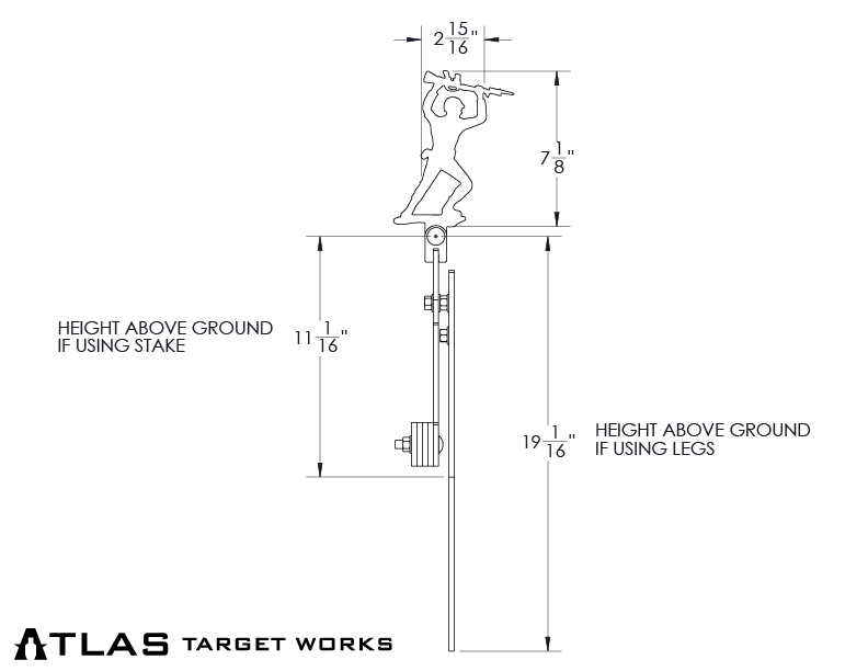 Rimfire Gravity Popper - Multiple Target Shapes