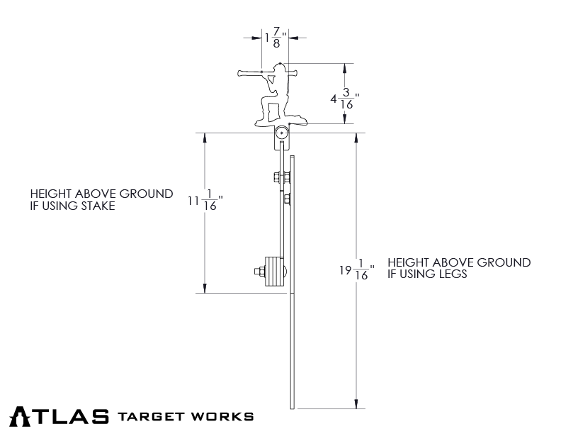 Rimfire Gravity Popper - Multiple Target Shapes