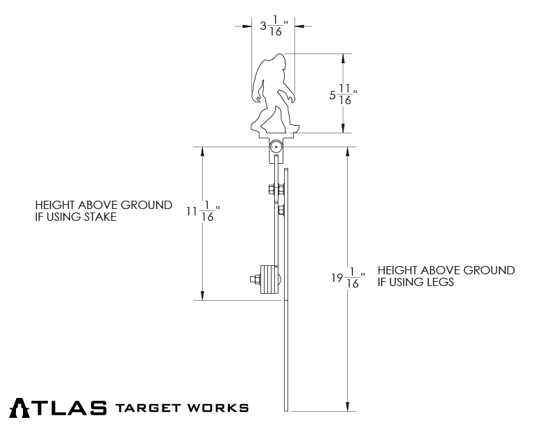 Rimfire Gravity Popper - Multiple Target Shapes