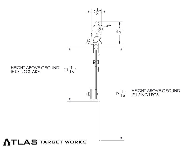 Rimfire Gravity Popper - Multiple Target Shapes