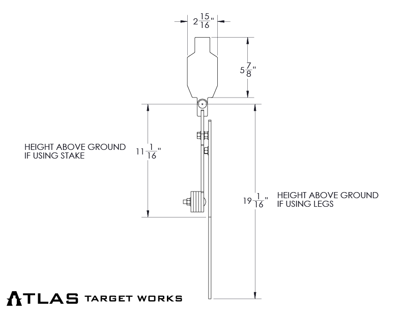 Rimfire Gravity Popper - Multiple Target Shapes