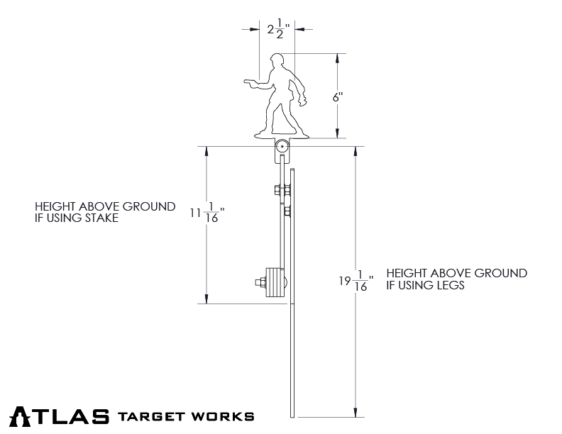Rimfire Gravity Popper - Multiple Target Shapes