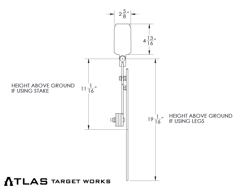 Rimfire Gravity Popper - Multiple Target Shapes