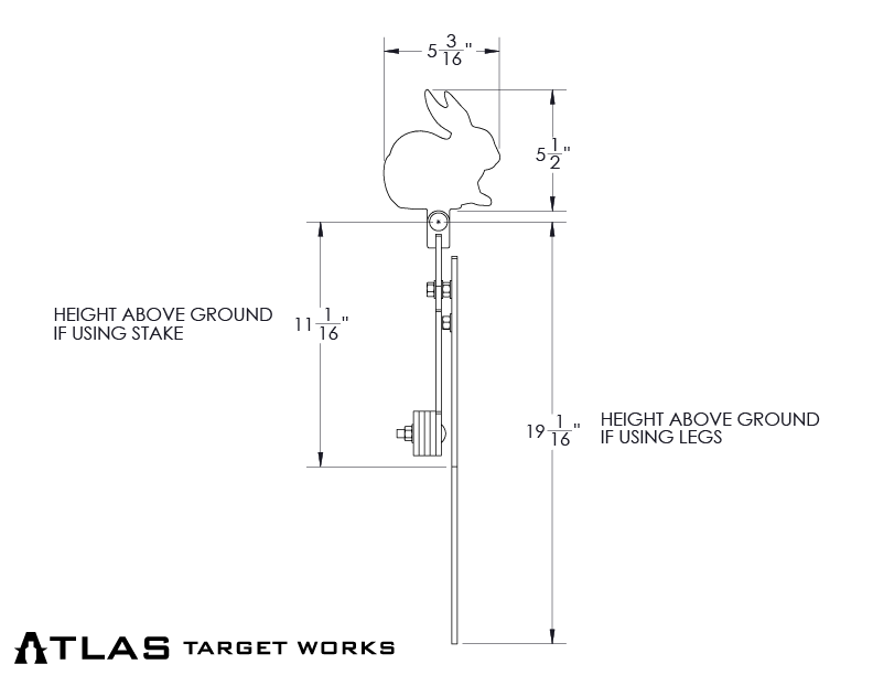 Rimfire Gravity Popper - Multiple Target Shapes