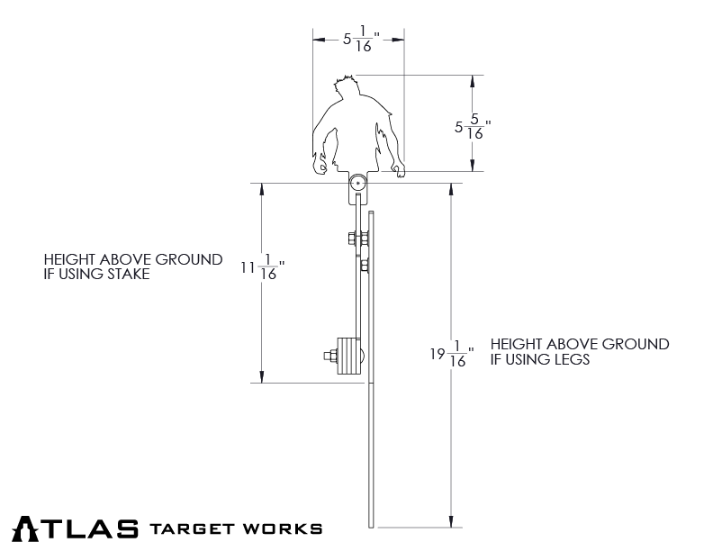 Rimfire Gravity Popper - Multiple Target Shapes